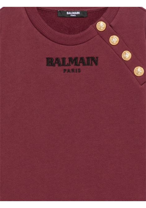 Felpa Balmain Kids BALMAIN PARIS KIDS | FELPE E TUTE | BZ4I10Z3183530OR